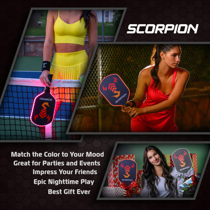 Genesis Wood Pickleball Paddle 2 Paddle Set with Carrying Bag and 4 Pickleballs