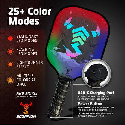 Pioneer Plus: Standard 16x8 Inch Size Fiberglass Paddle – 1 Unit